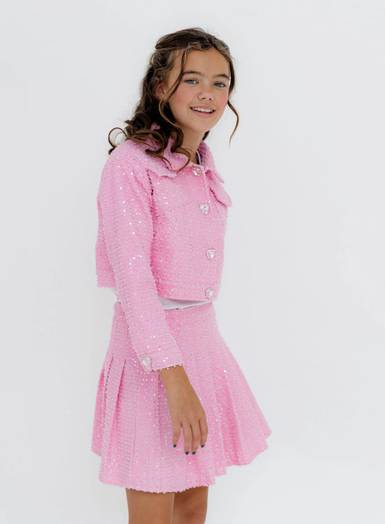 Tween Rosie Shimmer Denim Set