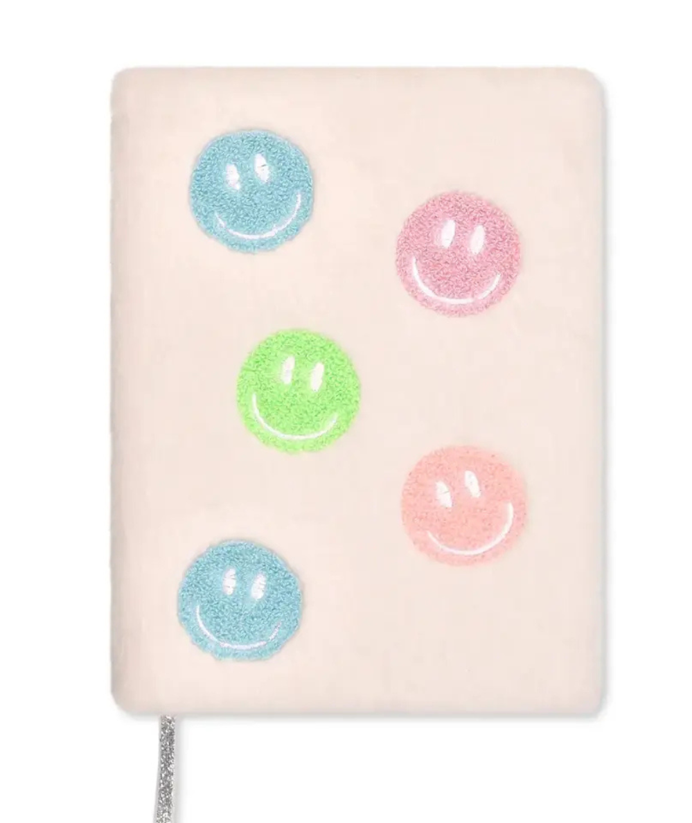 Made You Smile Fuzzy Journal