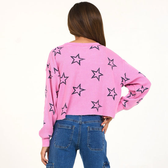 Thermal Star Long Sleeve Crewneck