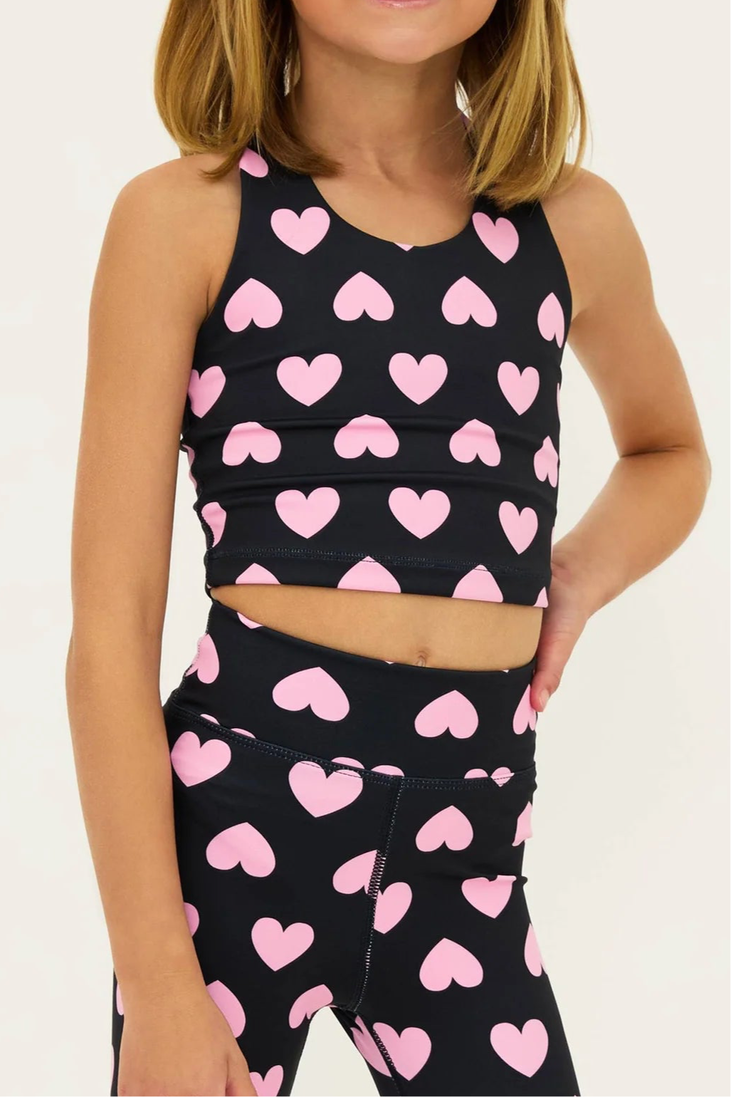 Tween Little Clementine Heart Top