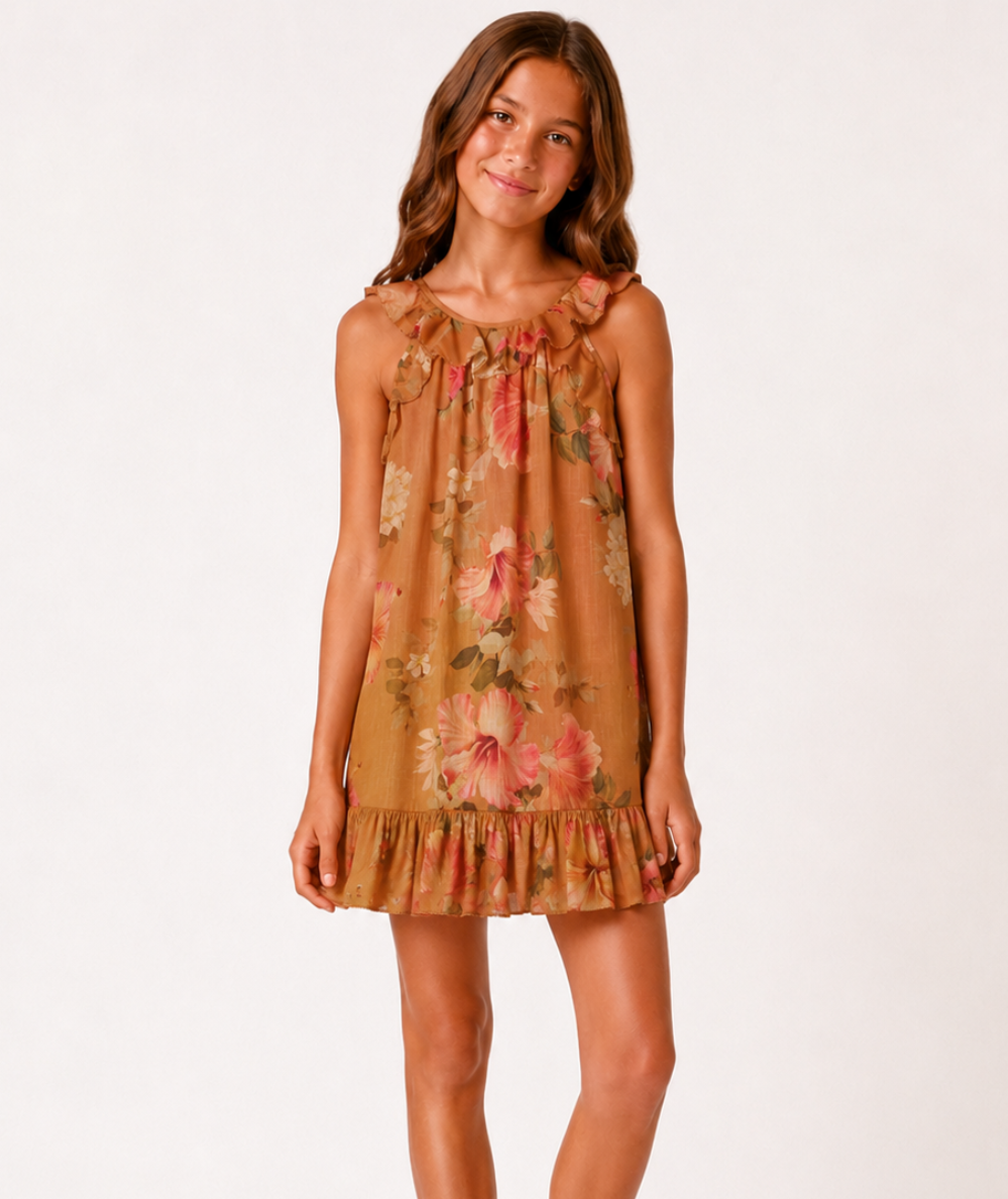 Tween Mahon Frill Dress
