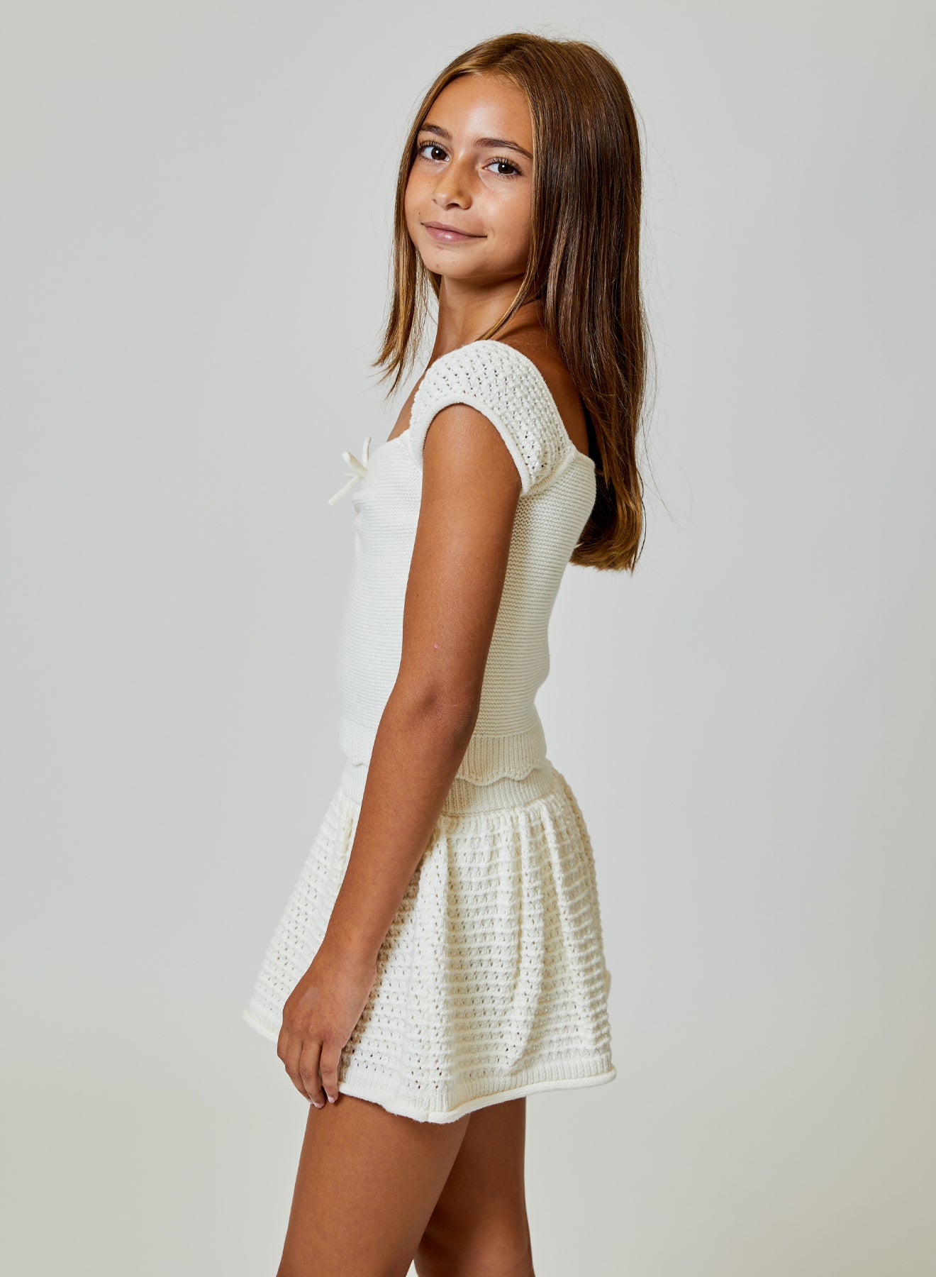 Crochet Knit Top