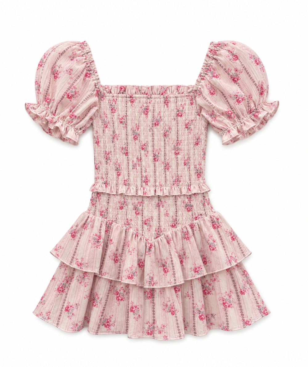 Tween Lainey Print Dress