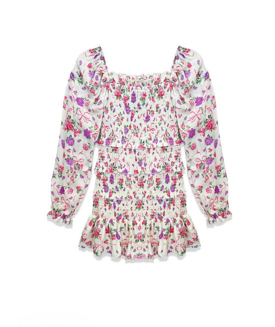 Laila Floral Long Sleeve Dress