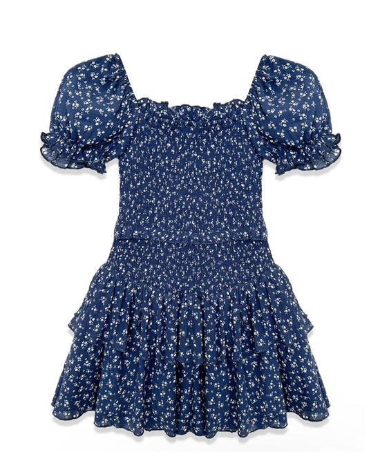 Lainey Floral Puff Sleeve Dress