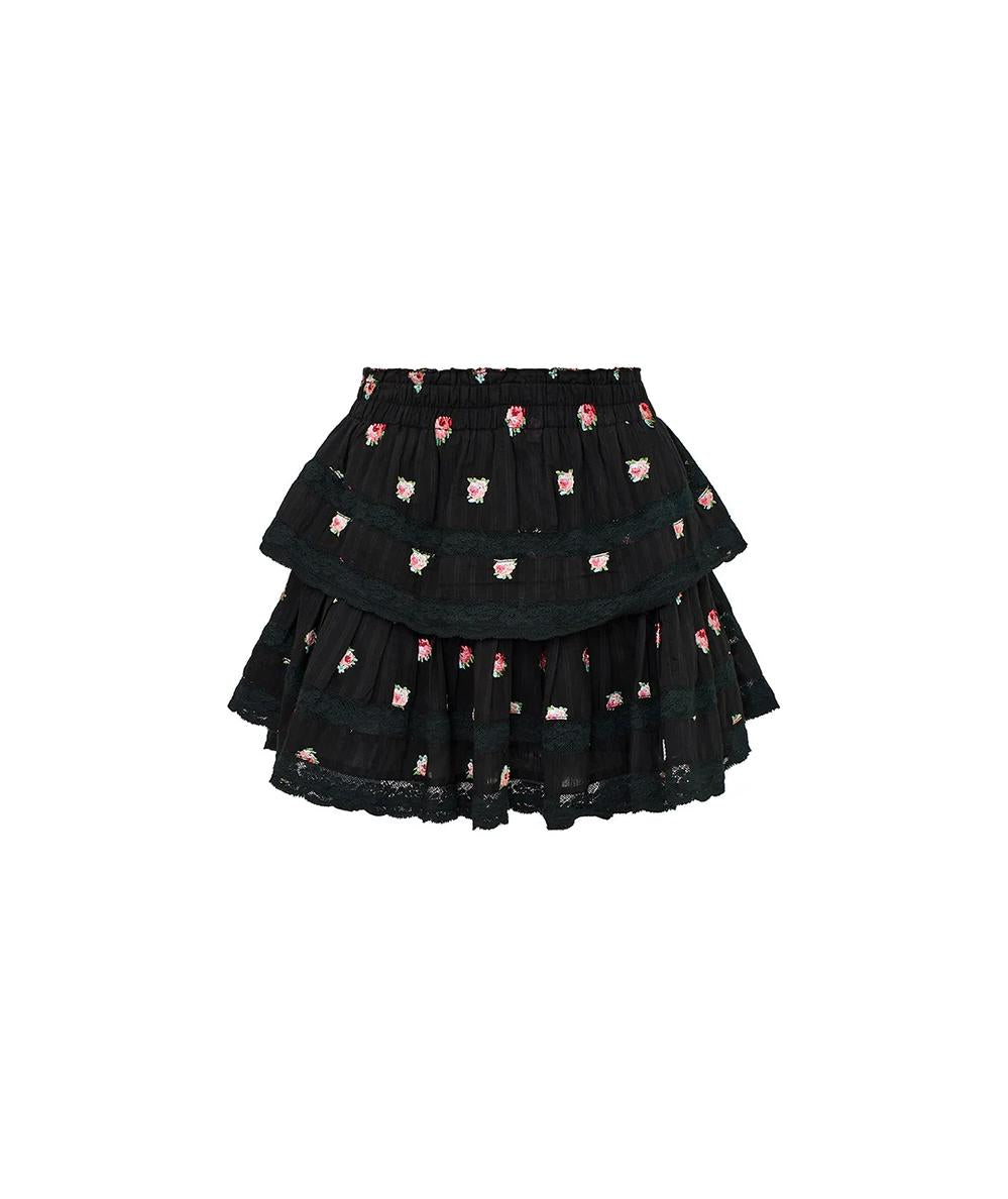 Ruffle Mini Skirt