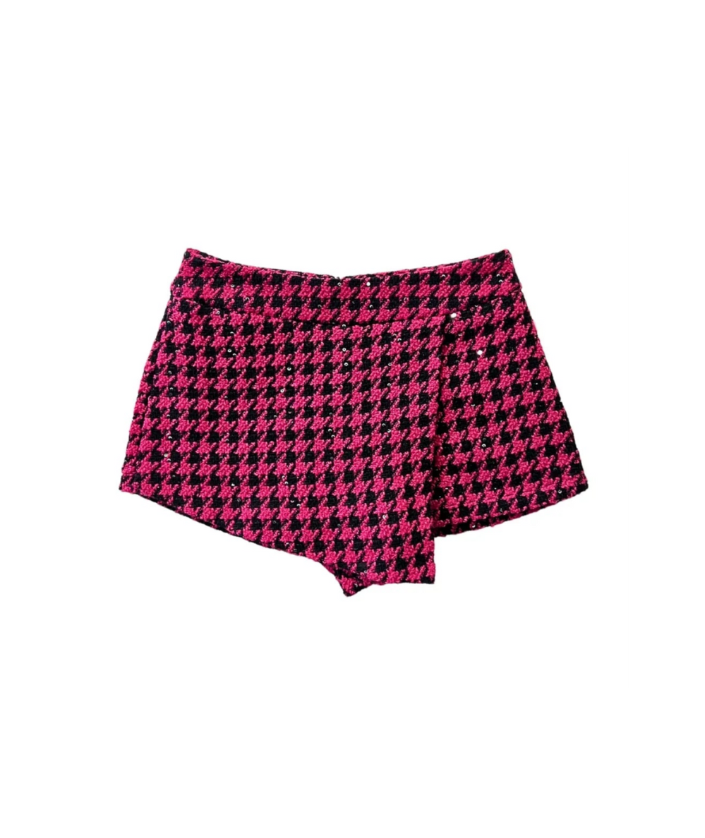 Kelly Houndstooth Skort