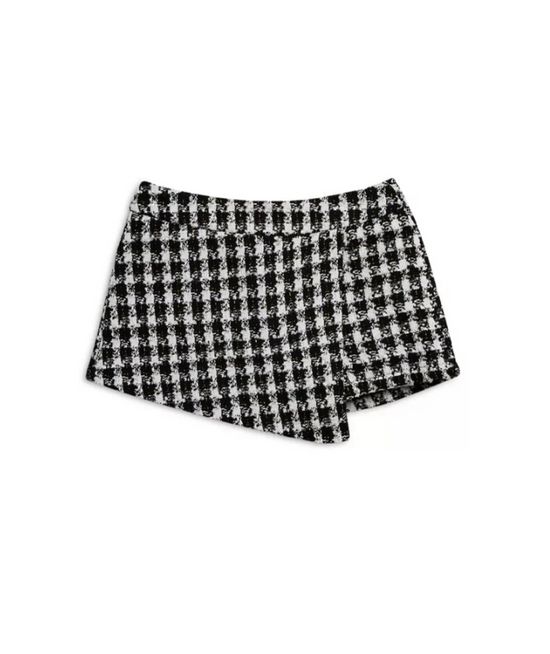 Kelly Houndstooth Skort