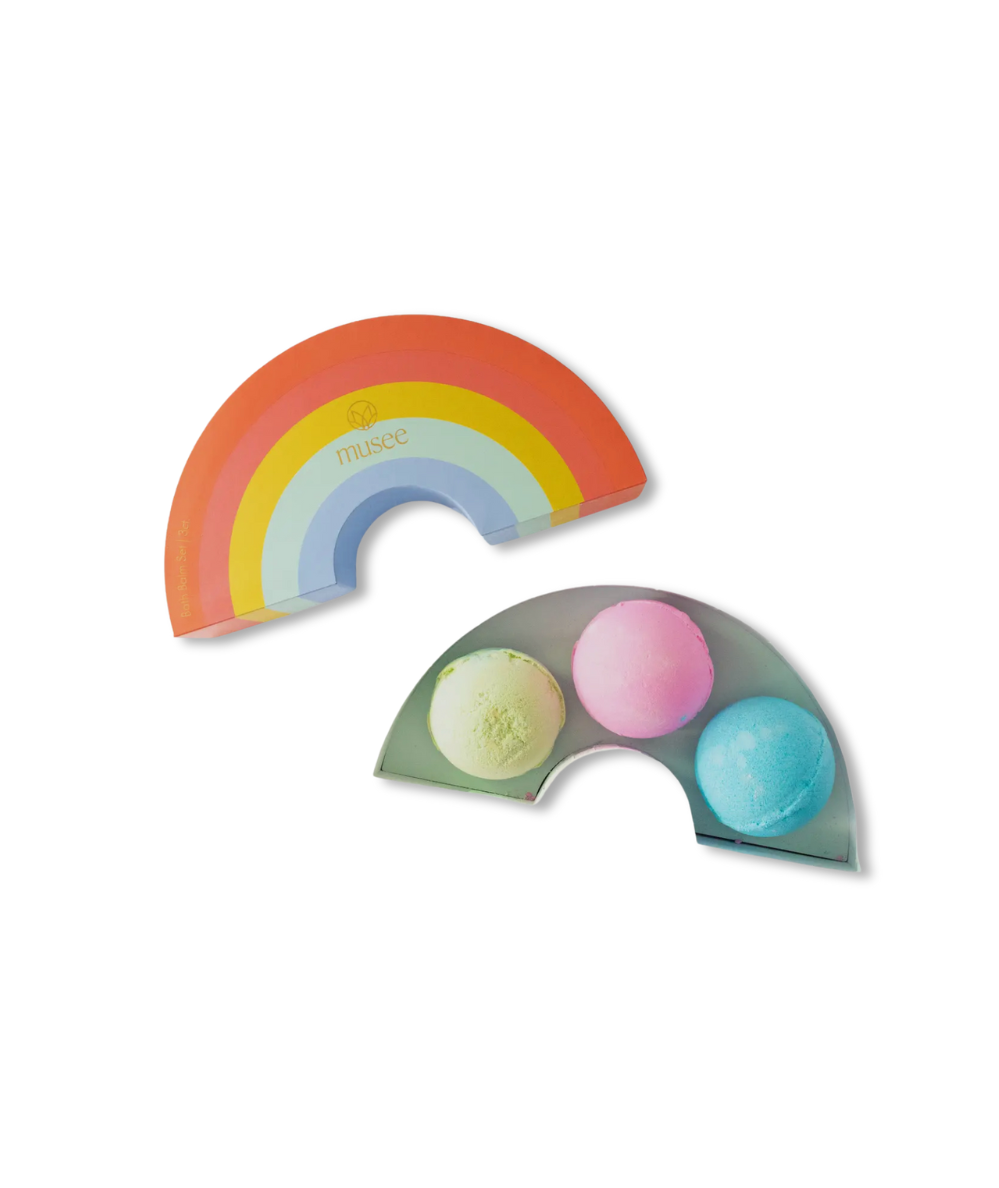 Rainbow Bath Balm Set