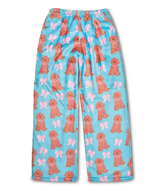 Tween Fuzzy Plush Pajama Pants