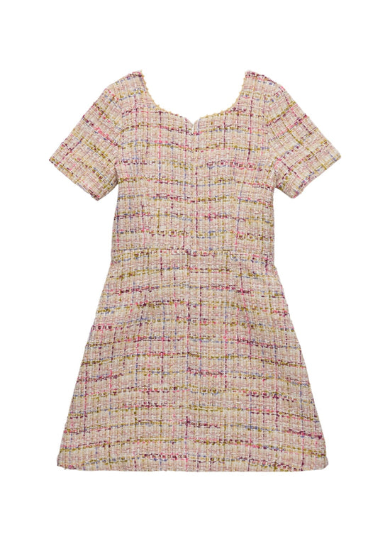 Anna Mini Tweed Dress Jr - CAKEWISH