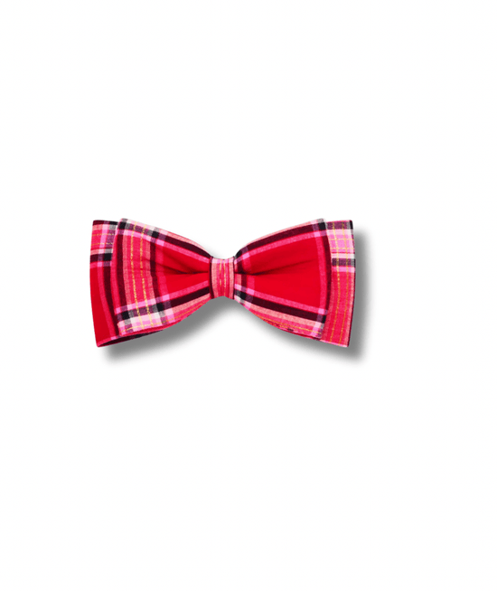 Ayisha Tartan Hair Bow - CAKEWISH