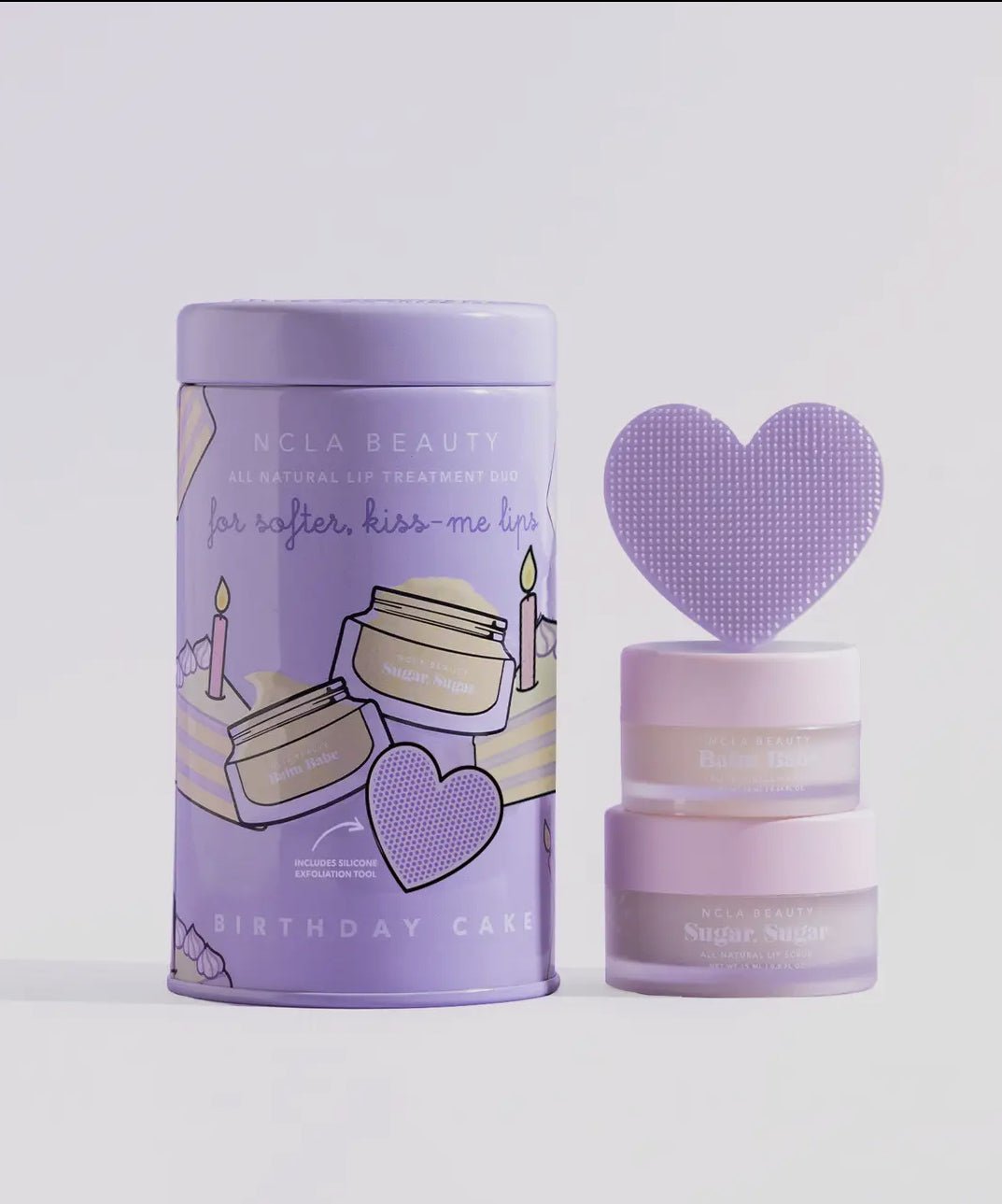 Birthday Cake Lip Care Set + Lip Scrubber - CAKEWISH