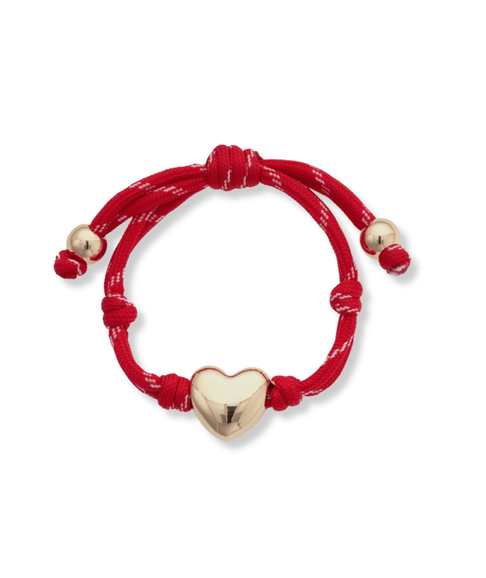 Blaine Puffy Heart Paracord Bracelet - CAKEWISH