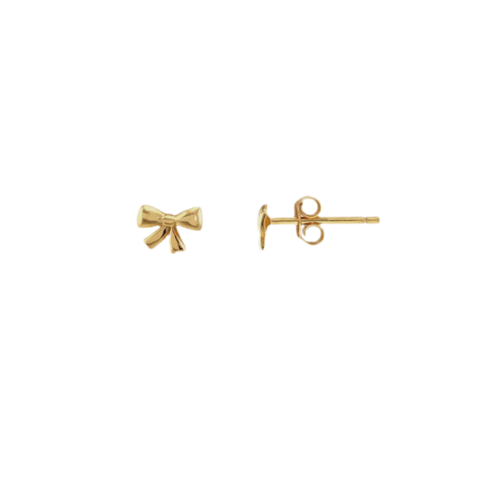 Kris Nations Bow Stud Earrings - CAKEWISH