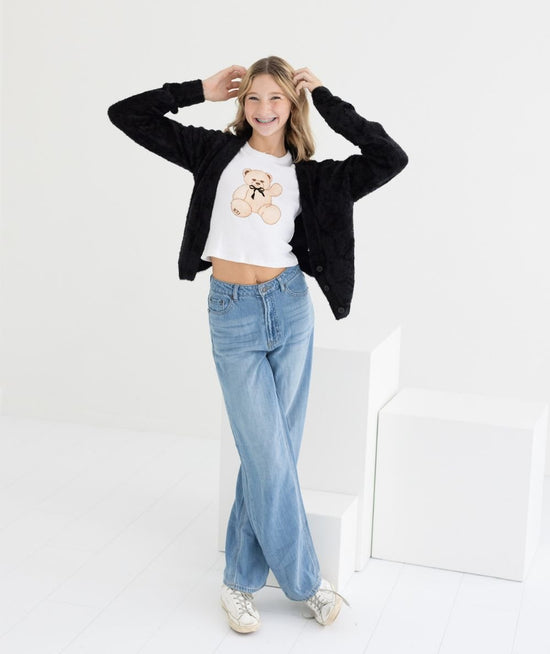 Brooklyn Wide Leg Jean Jr - CAKEWISH