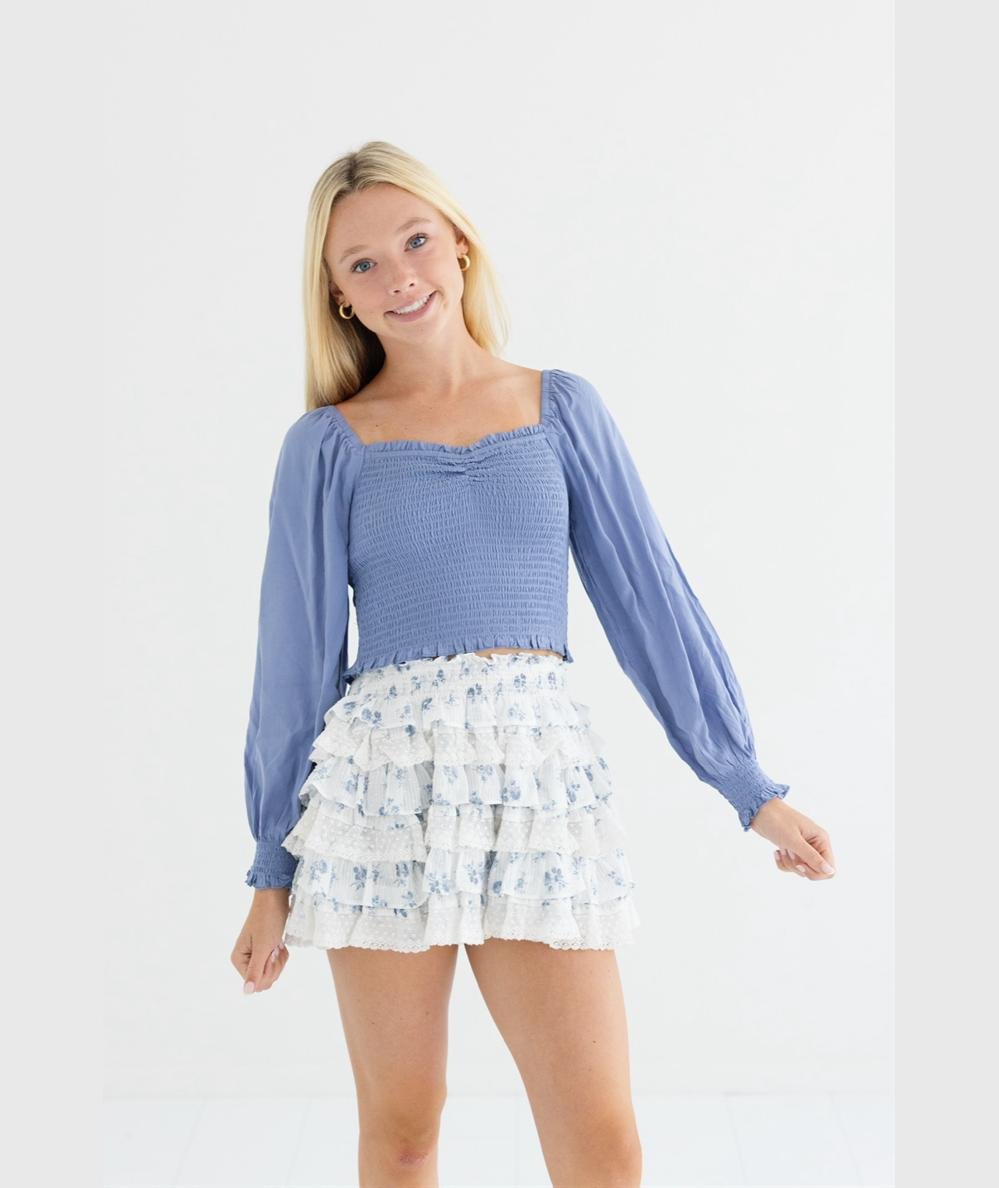 Chloe Long Sleeve Top Jr - CAKEWISH