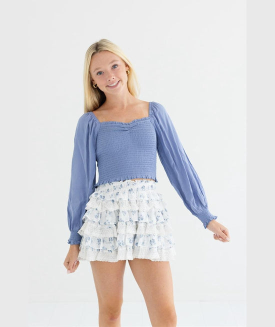 Chloe Long Sleeve Top Jr - CAKEWISH