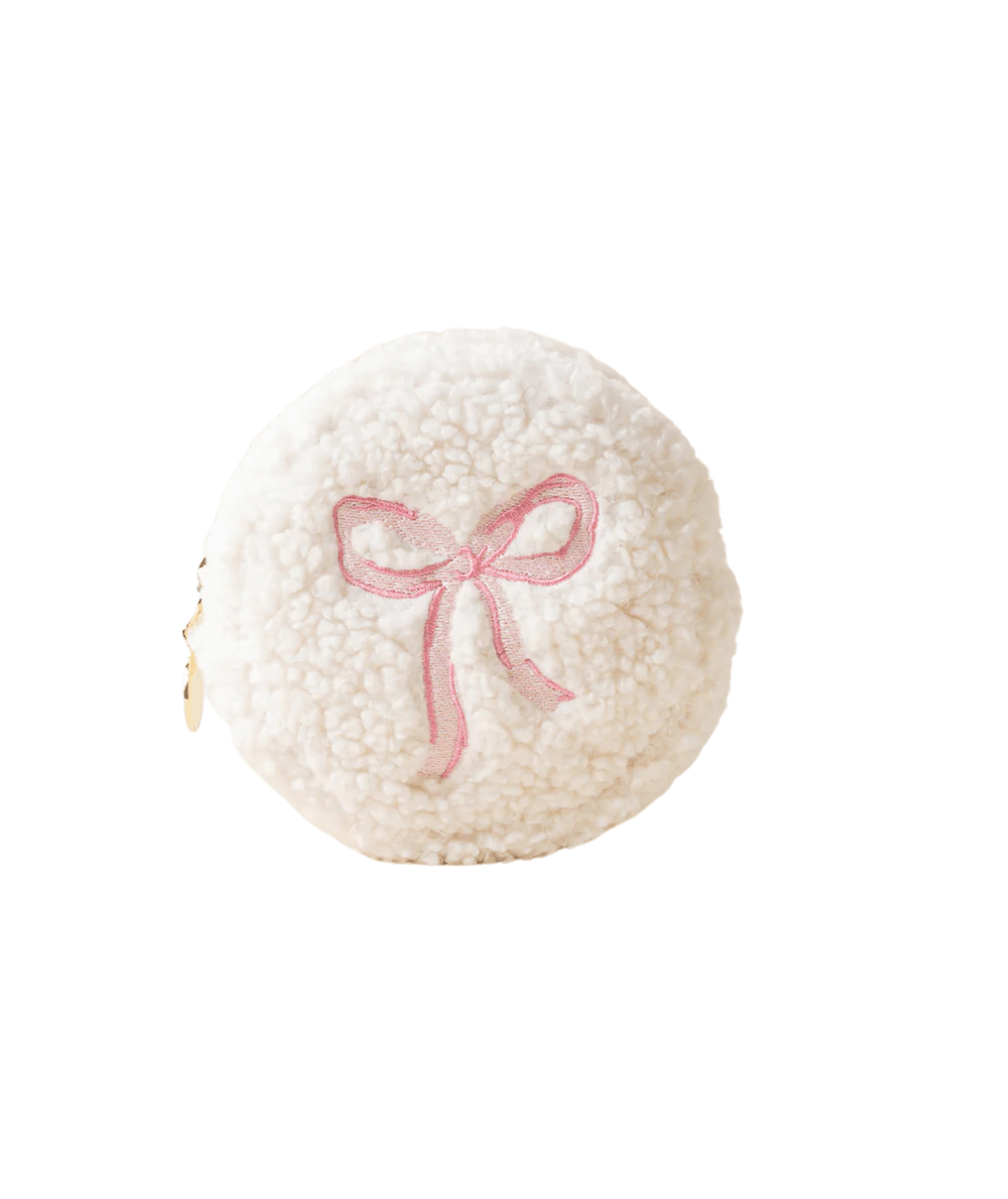 Circle Teddy Pouch - Pink - CAKEWISH