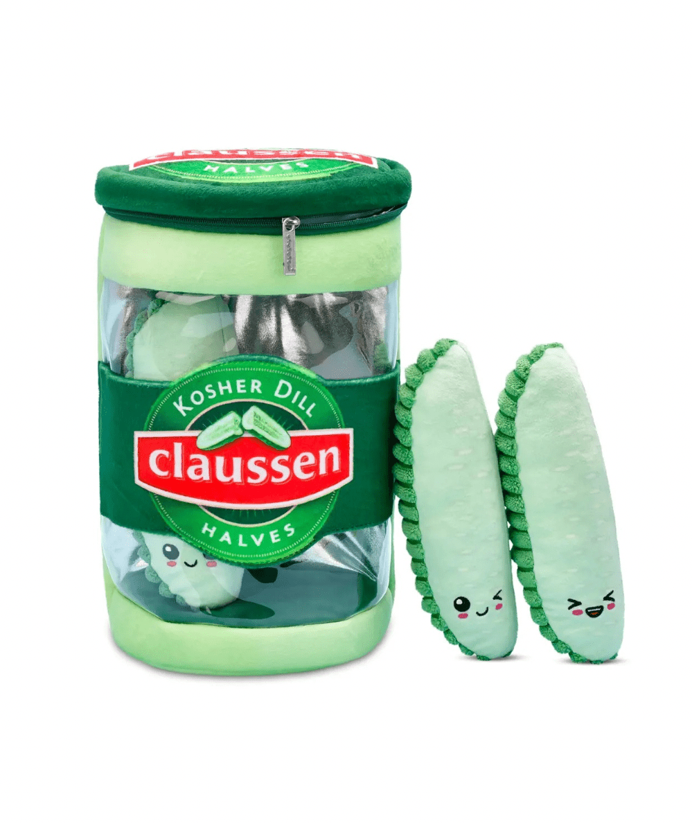 Claussen Pickles Package Plush - CAKEWISH