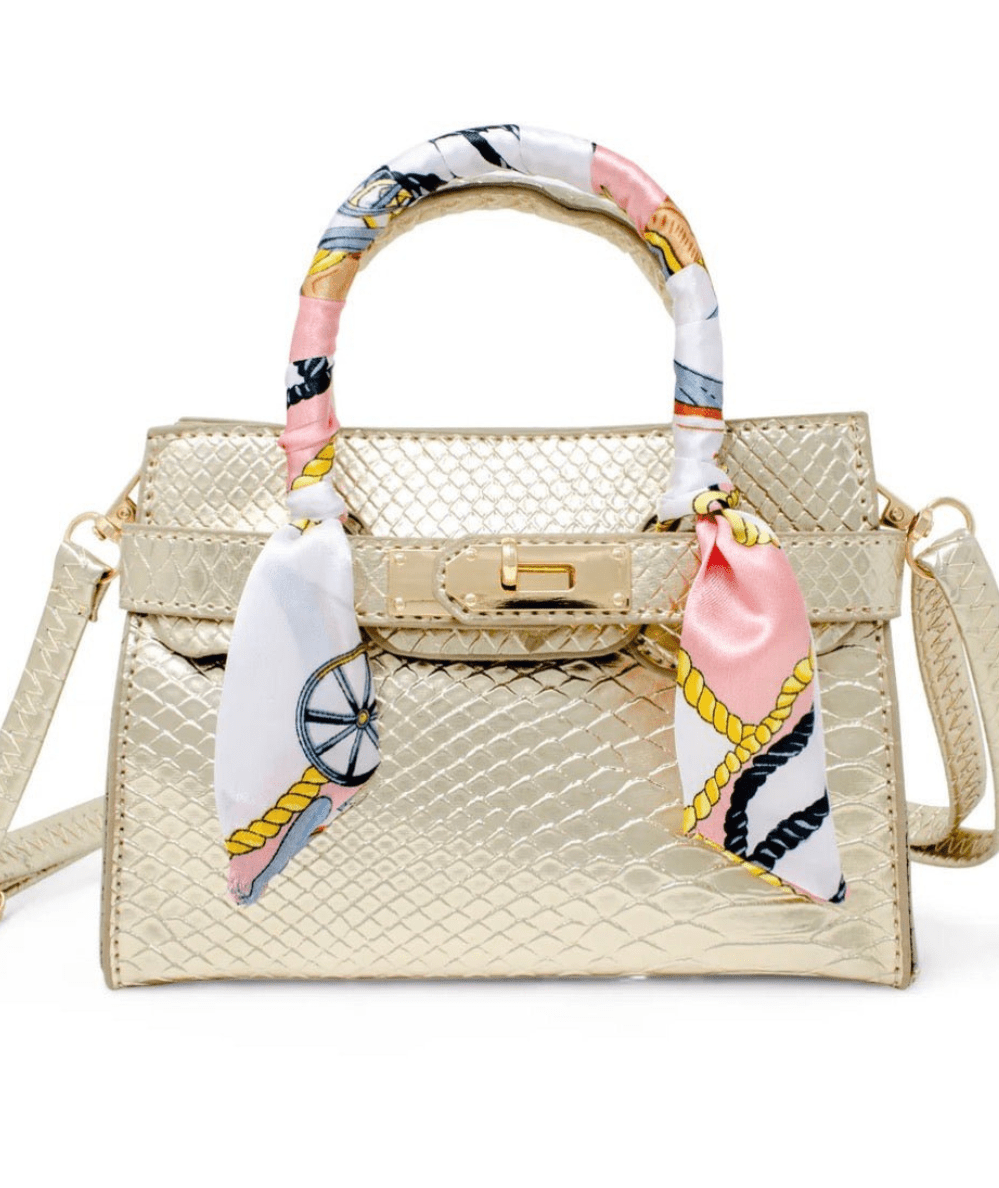 Crocodile Scarf Handbag - CAKEWISH