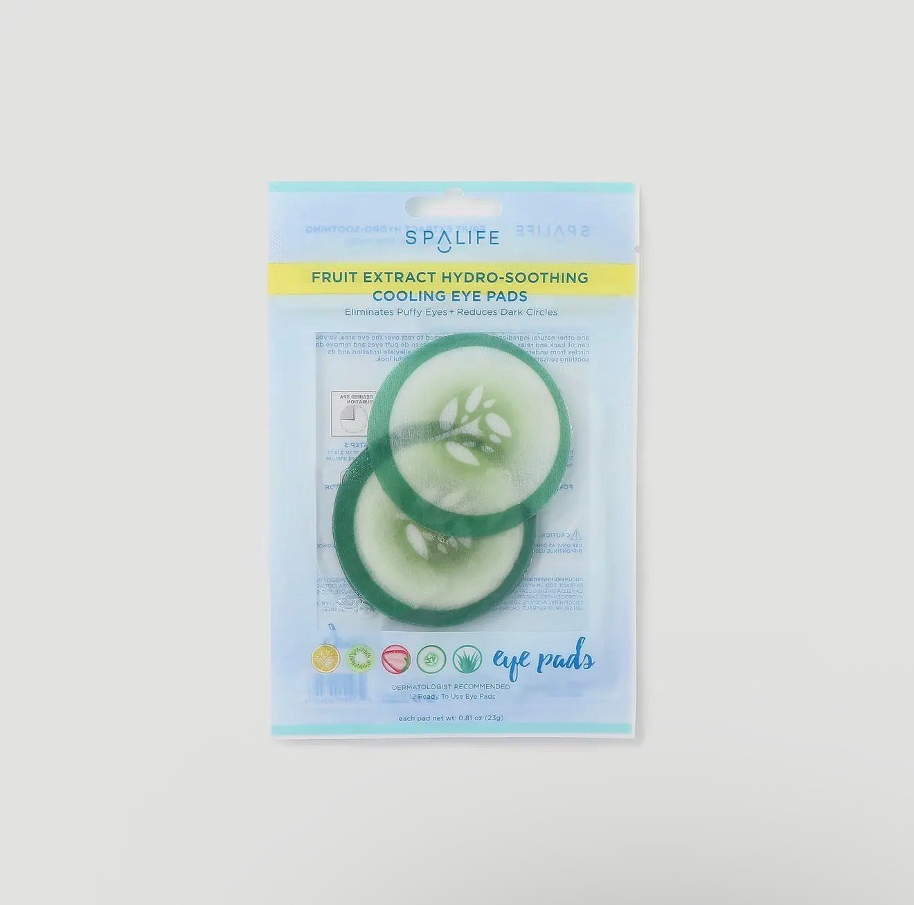 Cucumber Hydro Soothing Eye Pads - 12 Pads - CAKEWISH