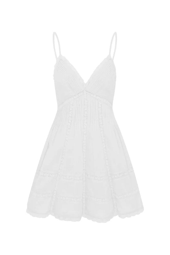 Docila Cotton Mini Dress - CAKEWISH