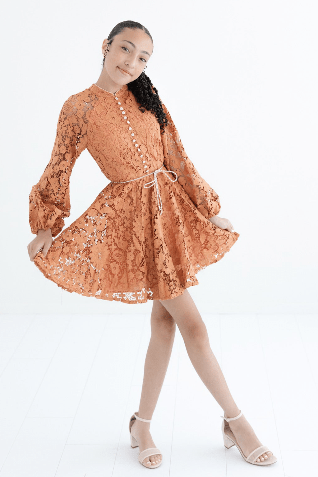 Esme Embroidered Mini Dress - CAKEWISH