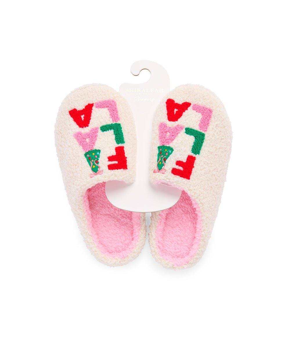 “Fa La La” Slippers - CAKEWISH