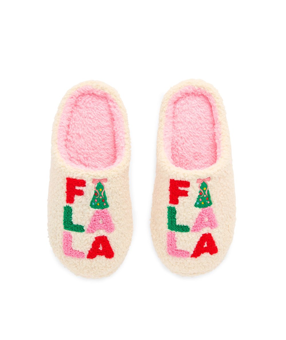 “Fa La La” Slippers - CAKEWISH