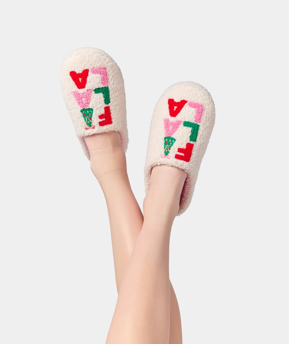 “Fa La La” Slippers - CAKEWISH