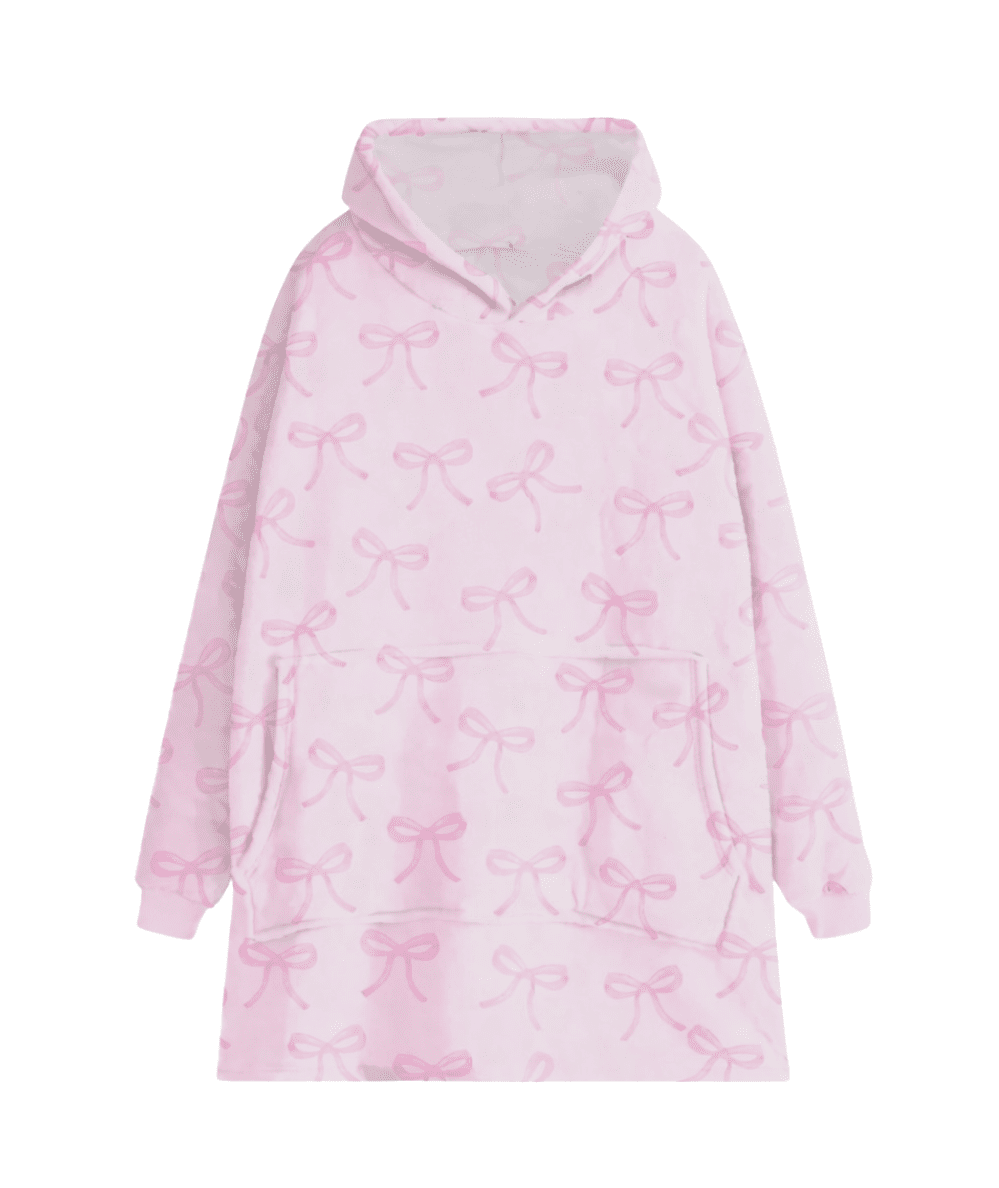 Fleece Pullover Oversized Blanket Hoodie - CAKEWISH