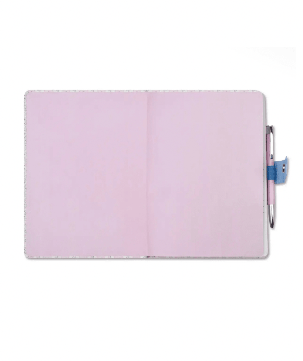 Floral Stripes Journal with Pen - CAKEWISH