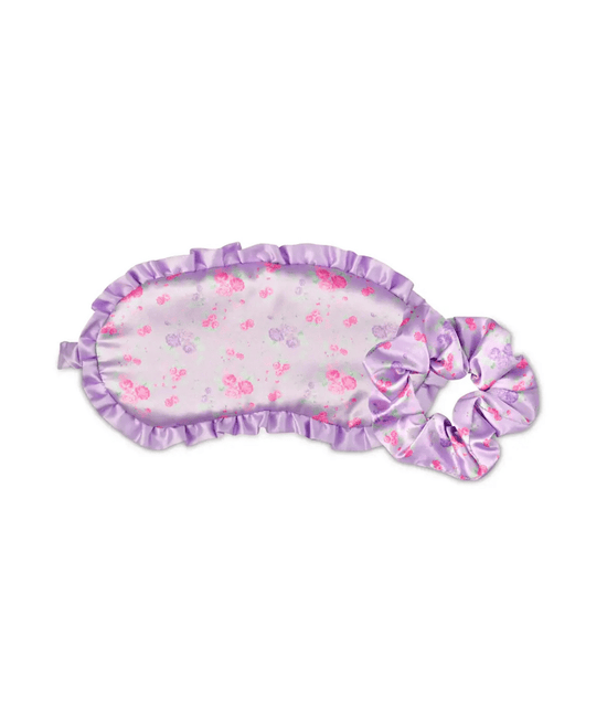 Forever Floral Eye Mask and Scrunchie Set - CAKEWISH