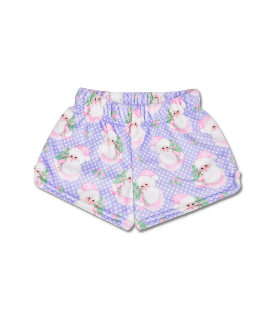 Fuzzy Holiday Plush Shorts Jr - CAKEWISH
