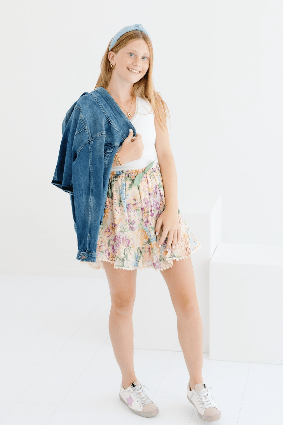 Halliday Floral Flip Skirt - CAKEWISH