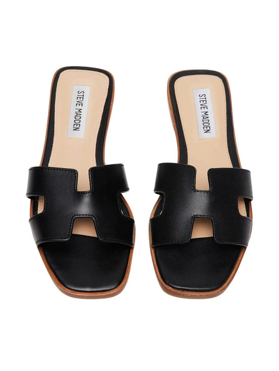 Hayden Leather Slide - CAKEWISH