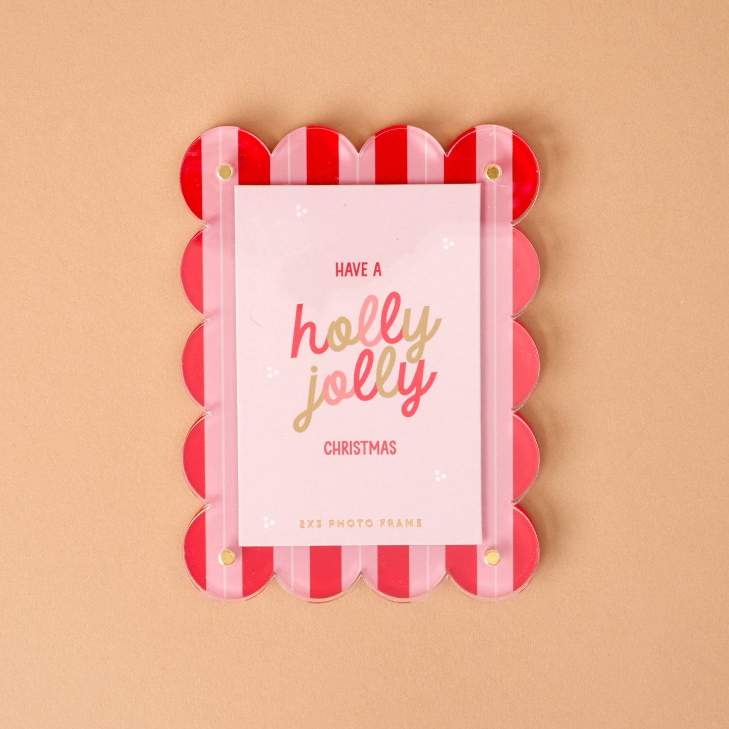Holiday Mini Acrylic Magnet Picture Frame - CAKEWISH