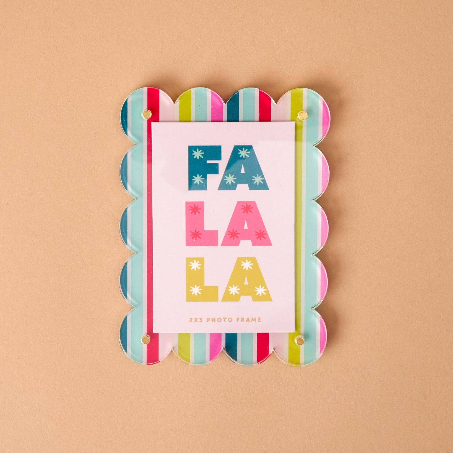 Holiday Mini Acrylic Magnet Picture Frame - CAKEWISH