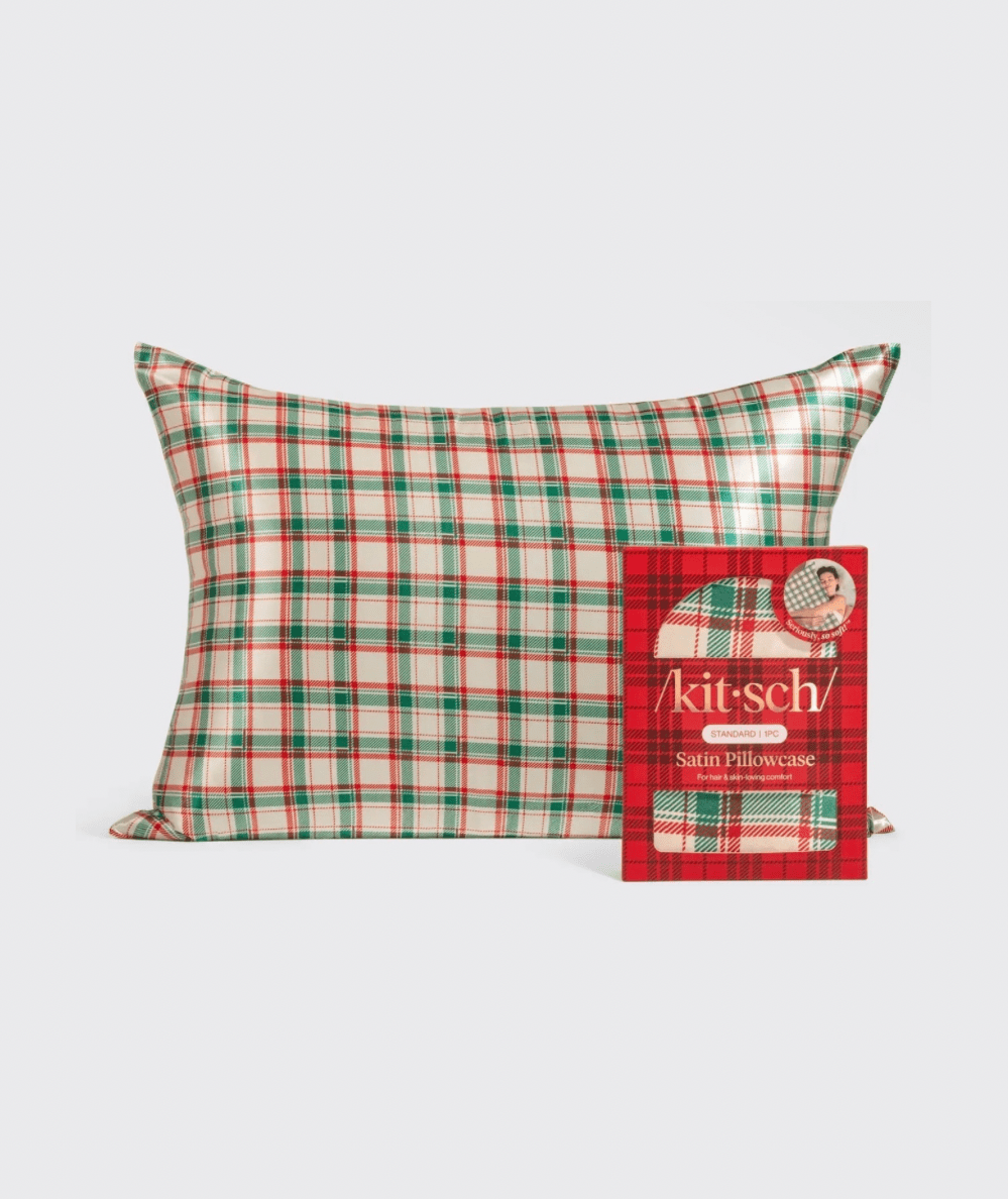 Holiday Satin Pillowcase - Standard - CAKEWISH