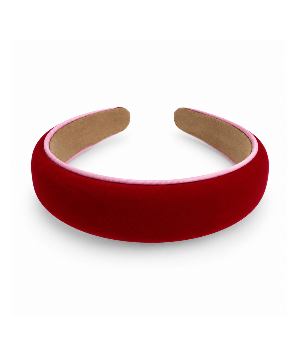 Holiday Velvet Piped Headband - CAKEWISH