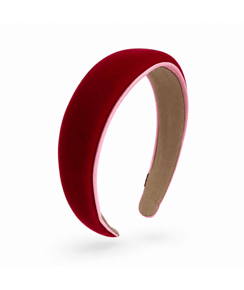 Holiday Velvet Piped Headband - CAKEWISH