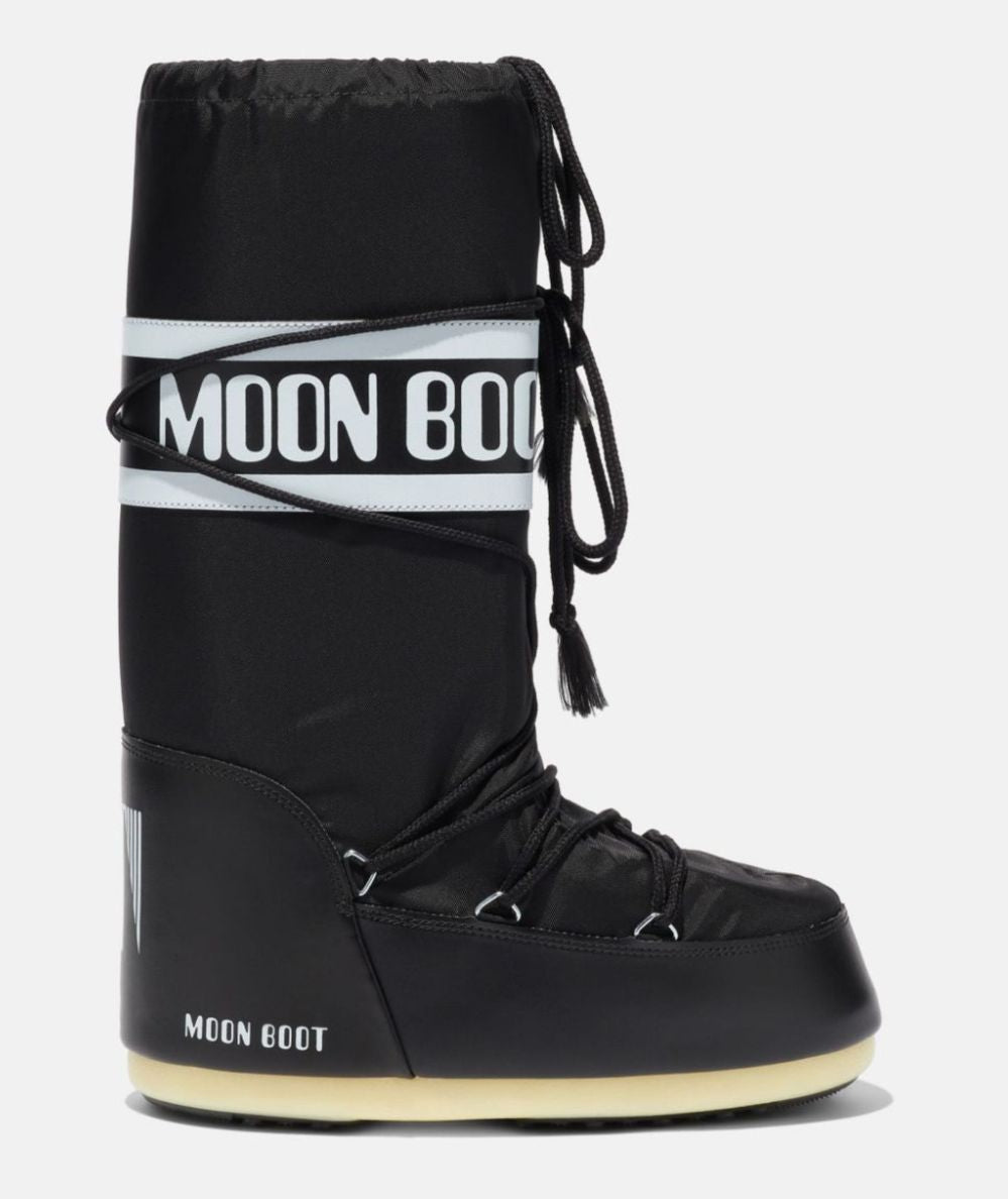 Icon Nylon Black Boots - CAKEWISH