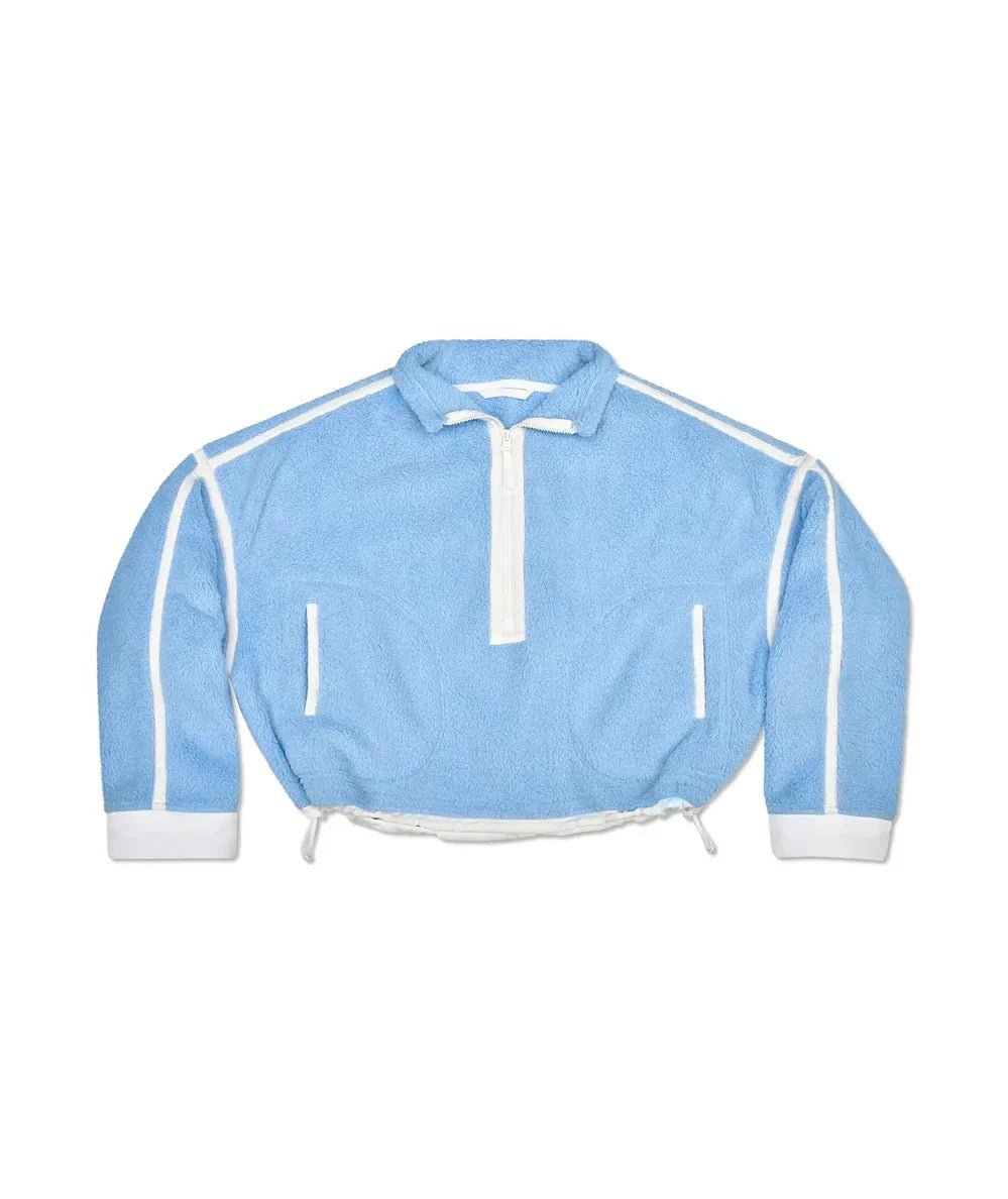 Junior 1/2 Zip Sherpa Pullover - CAKEWISH