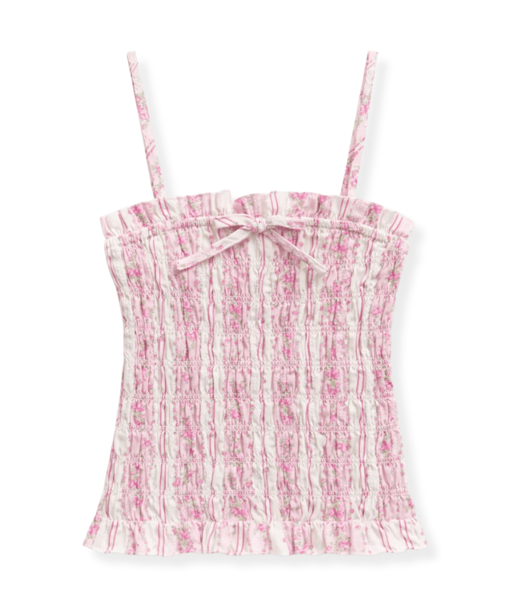 Junior Alma Gathered Cami Top - CAKEWISH