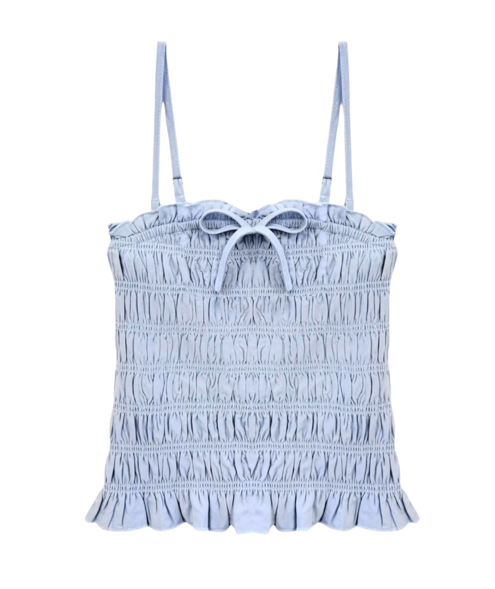 Junior Alma Gathered Cami Top - CAKEWISH
