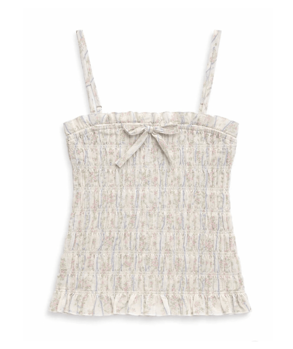 Junior Alma Gathered Cami Top - CAKEWISH