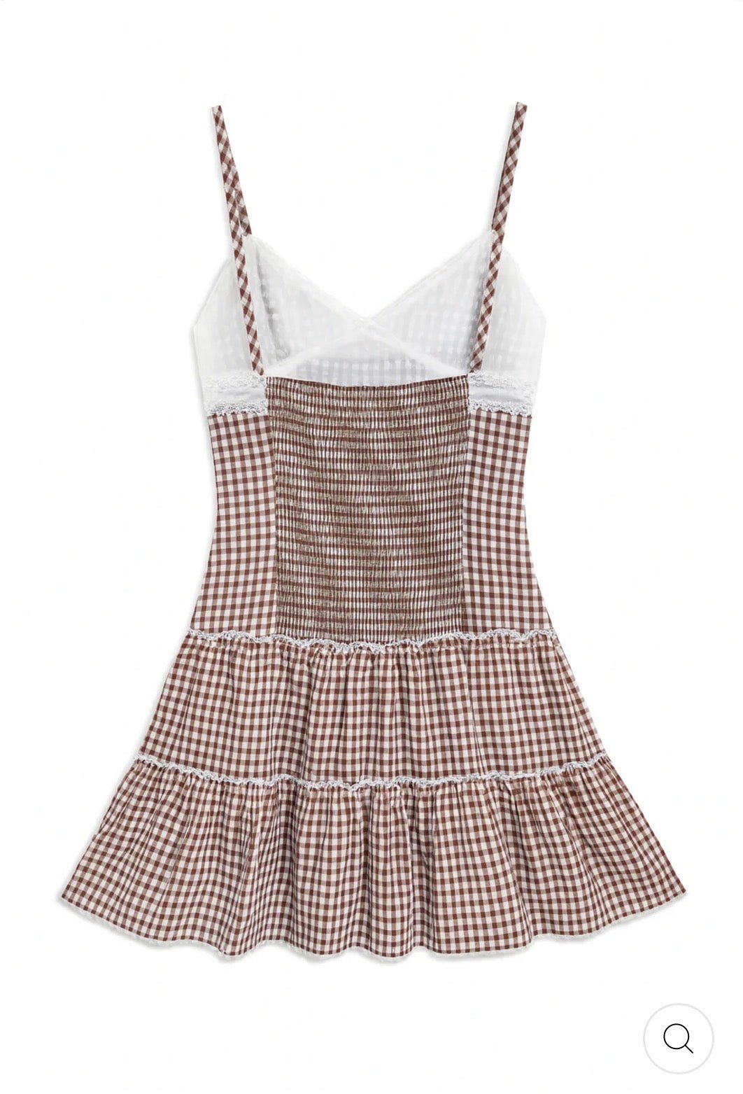 Junior Fawn Lace Trim Sun Dress - CAKEWISH