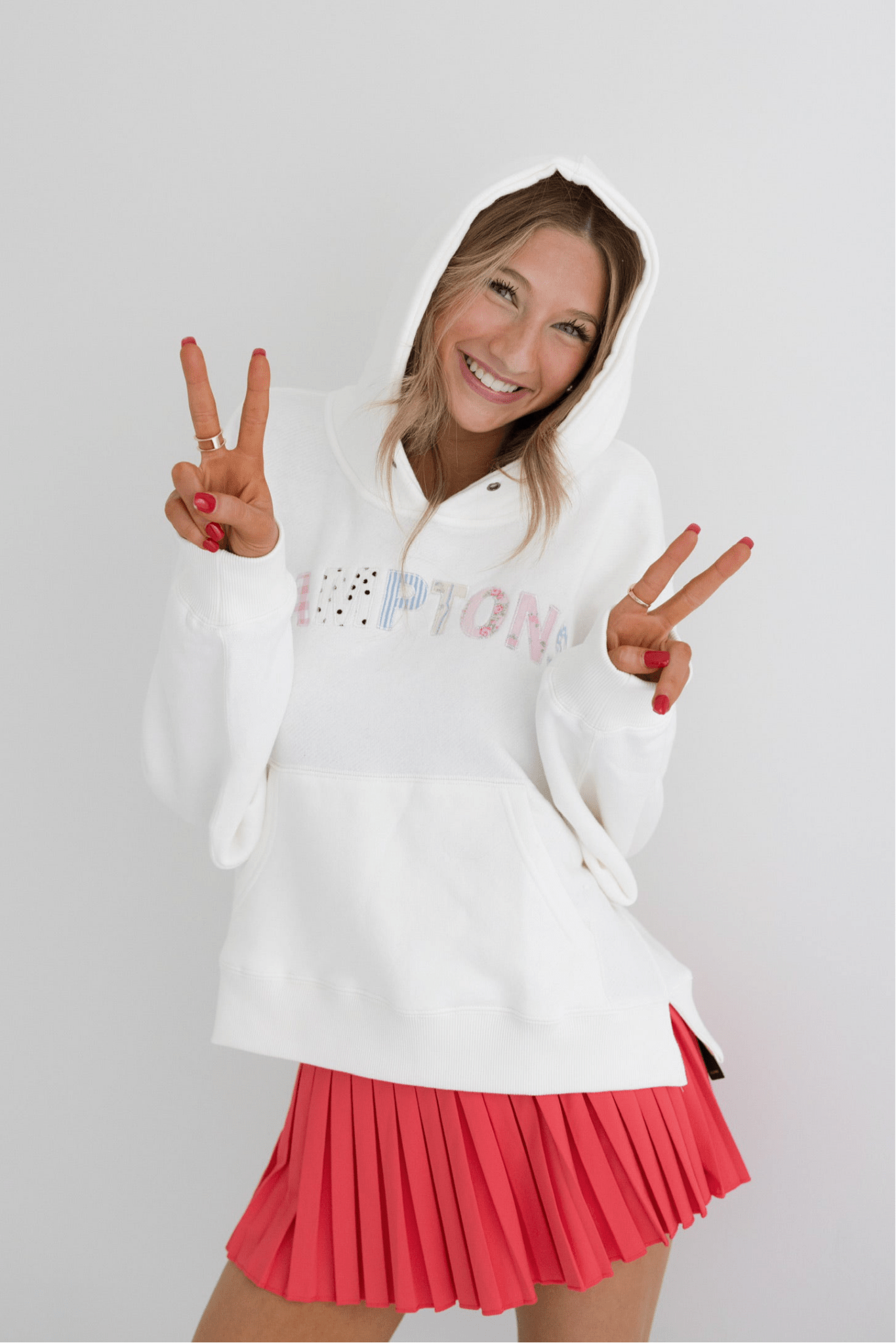 Junior Hamptons Patchwork Hoodie - CAKEWISH