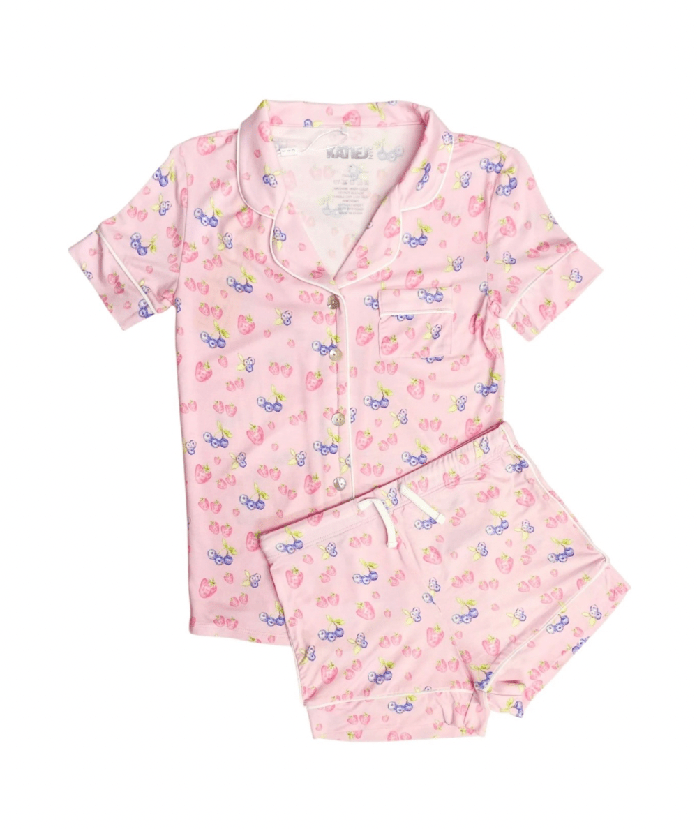 Junior Lynn Short Sleeve Pajama Set - CAKEWISH